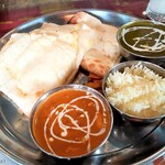 アジア料理 ラマ - チーズナンセット