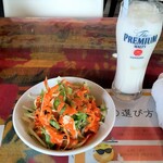 アジア料理 ラマ - サラダ＆ラッシー（ランチ）
