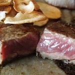 鉄板焼 貴布祢 - サーロイン1回目