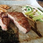 鉄板焼 貴布祢 - サーロイン2回目