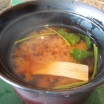 鉄板焼 貴布祢 - 赤だし