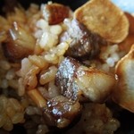 鉄板焼 貴布祢 - ガーリックライス