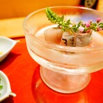 寿司英 - 刺身盛合わせ 　・鰯