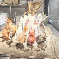 海鮮原始焼 ろば炭魚 赤羽本店 - 原始焼き