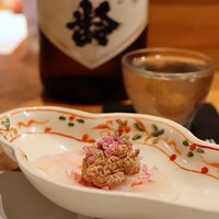 シーズン - お造り  石鯛と鯛肝