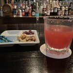 ジガーバー シルクロード - つまみは必須ね