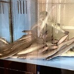 福乃城 - 生簀内を元気いっぱいに泳ぐ三河一色産の鰻