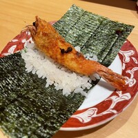 鮨トキドキ串 海老虎 - 海老虎巻き