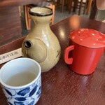 松本蕎麦店 - 蕎麦湯