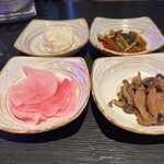 本場韓国料理 ぎわ 心斎橋本店 - 野菜盛り合わせ