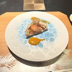 日本料理 華暦 - オホーツク毛蟹(生姜酢のジュレ)