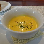 ビストロ ダイア - 口取りに、くり南瓜のスープ