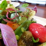 ビストロ ダイア - いつも野菜たっぷりがうれしいですね