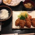 たにぐち - 一口ヒレカツ定食