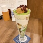 倉式珈琲店  山口中央店 - 抹茶パフェ 790円