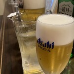 おかん家 - 生ビール