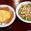 Asahi - 台湾ラーメン＋天津飯