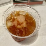 タリーズコーヒー - アイスルイボスブラッドオレンジティ555円