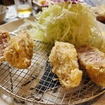 とんかつ 王龍 - まぐろトロかつ