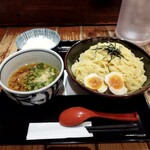 つけ麺らぁ麺油そば六朗 - 味玉つけ麺＋半ライス