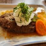 とんかつ 王龍 - ハンバーグ定食