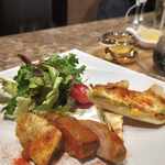 ハーブティー＆ラウンジ リンデン - キッシュプレート