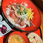 Waga Mamma - ■初鰹の漬け丼御膳(青唐辛子入り)