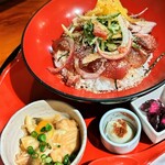 Waga Mamma - ■初鰹の漬け丼御膳(青唐辛子入り)