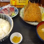 Ayamiya - 地アジフライ定食