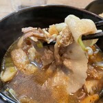 武蔵野うどん あっとん - 豚バラの出汁が美味しい