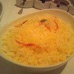 シターラ - バスマティー米のサフランライス　￥８００