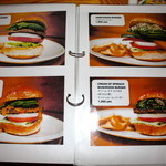 ムースヒルズバーガー - メニュー