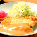 高知 アテと酒 ほたえる - 高知のチキンナンバン（オーロラソース）