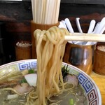 我的中華そば 机上の空論。 - 麺リフト