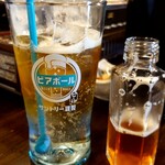 海鮮酒場 藤田屋 - ビヤボール１杯目