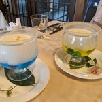 ショコラ・ノア - 新玉葱の冷製スープ♪