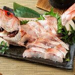 北新地 うえはら - のどぐろのしゃぶすき紙鍋※8月開始コースの一部