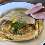 めん処 きよ洲 - キレイな麺線の細麺！