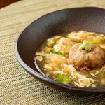 北新地 うえはら - 蓮根まんじゅう餡掛け