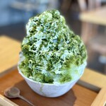 茶房 贔 - 白玉抹茶あずき　990円