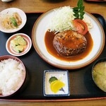 竹内食堂 - ハンバーグ定食
