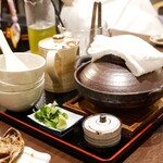 花鼓 - 土鍋が到着