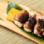 北新地 うえはら - 大阪ウメビーフの肉巻きおにぎり（竹包み）※8月開始