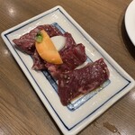 焼肉 鶯谷園 - 厚切りハラミ