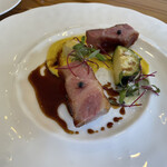 affetto akita - ポークを使ったサルティンボッカ。
