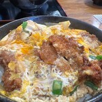 ひえつき食堂 - かつ丼¥840 大盛無料キャンペーン