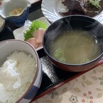 Shinsen Sakana No Shokudou Sugoemon - 鯖の味噌煮（マグロぶつ付き）定食