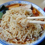 桂町 さっぽろ - 麺はこんな感じ