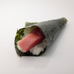 Toukyou Sushi Itamae Sushi - 本まぐろ中とろこんとび手巻き