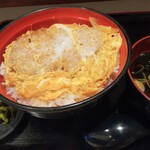 名代 富士そば - かつ丼